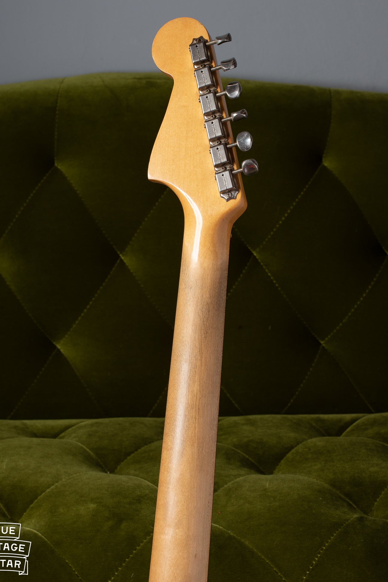 Back of neck with wear on 1964 Fender Jazzmaster
