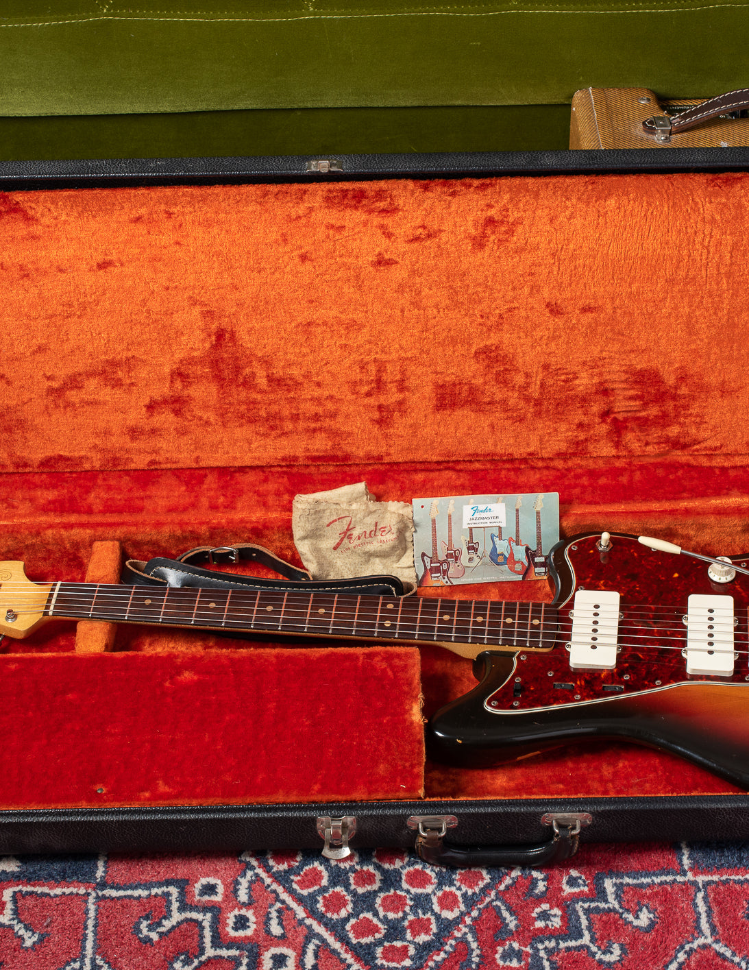 1964 Fender Jazzmaster guitar in original case