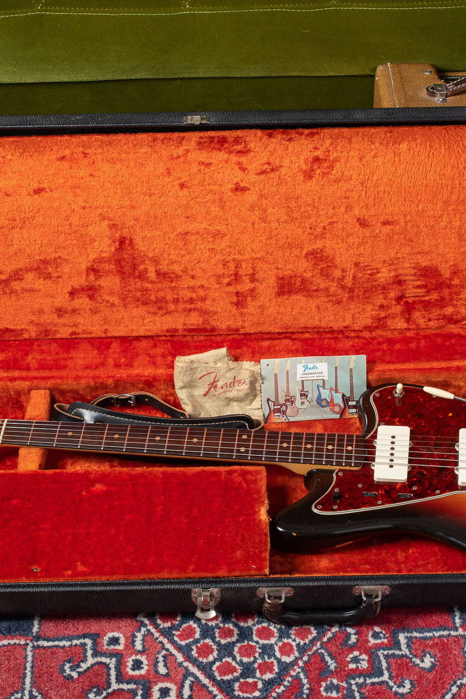 1964 Fender Jazzmaster guitar in original case