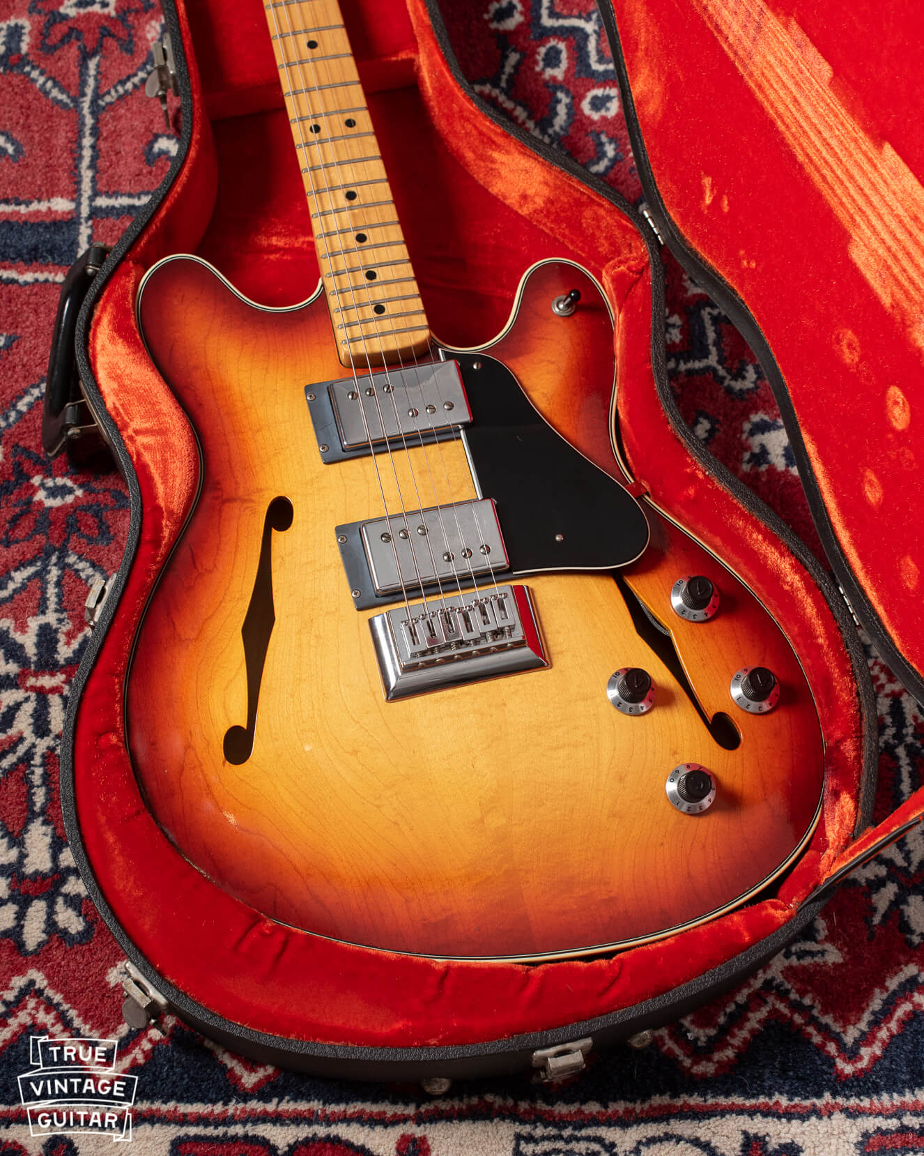 1970s Fender Starcaster prototype from Gene Fields with form fit case