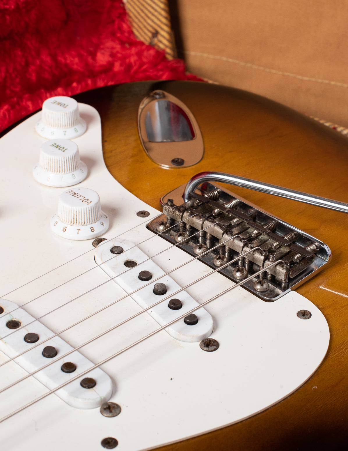 1954 Fender Stratocaster saddles
