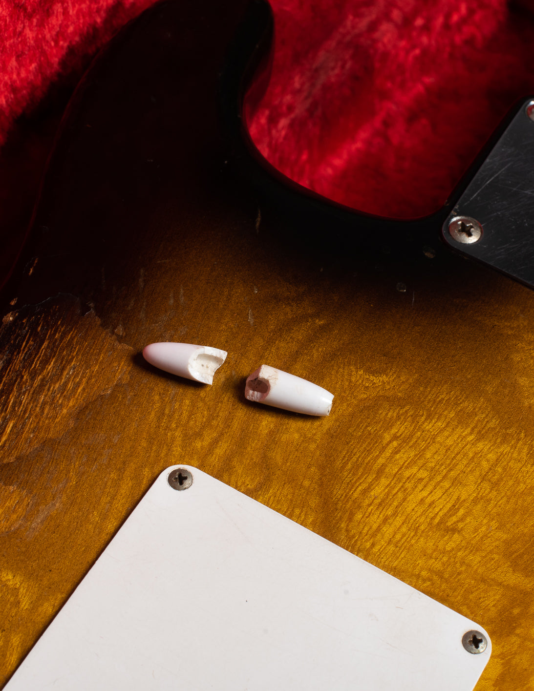 Original tremolo arm tip 1954 Fender Stratocaster