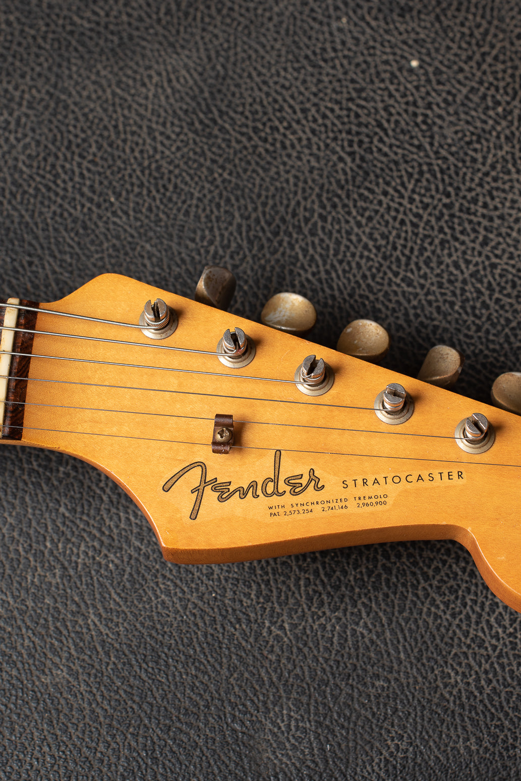 Fender headstock 1963 Stratocaster