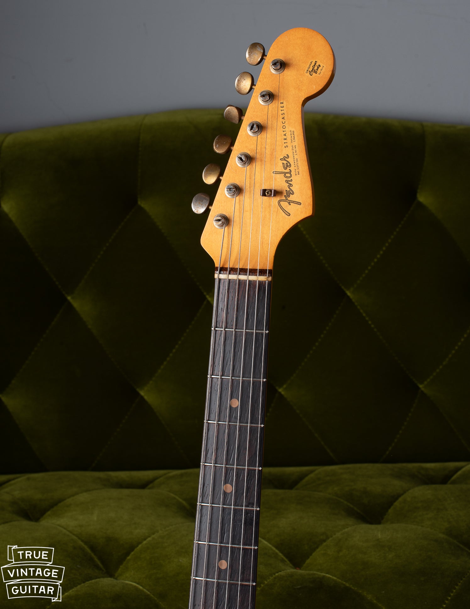 Fender Stratocaster 1963 Rosewood neck with clay dots