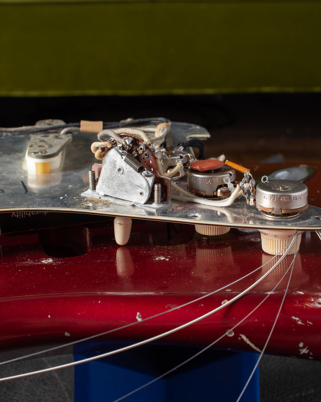potentiometer codes of Fender Stratocaster 1964