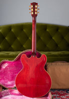 Back of Gibson ES-345 Red guitar 1960 vintage