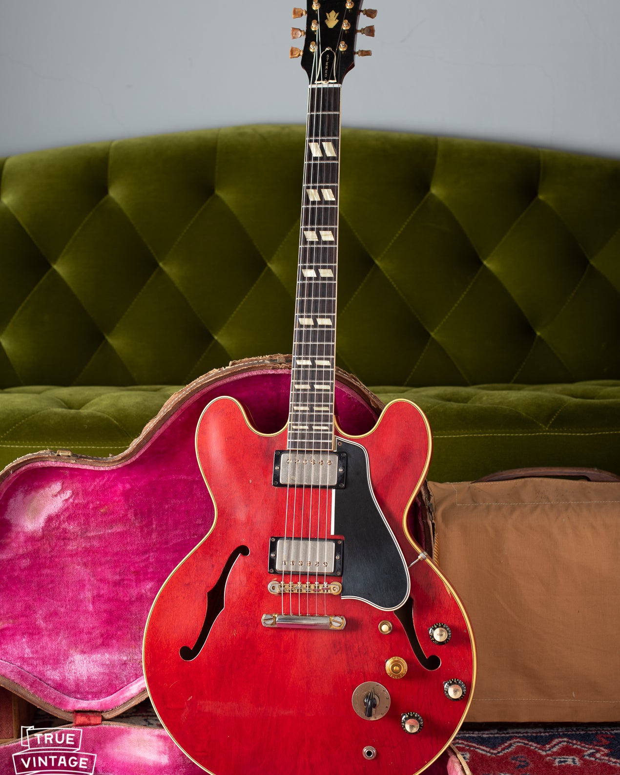 Vintage Gibson ES-345 1960 guitar Red