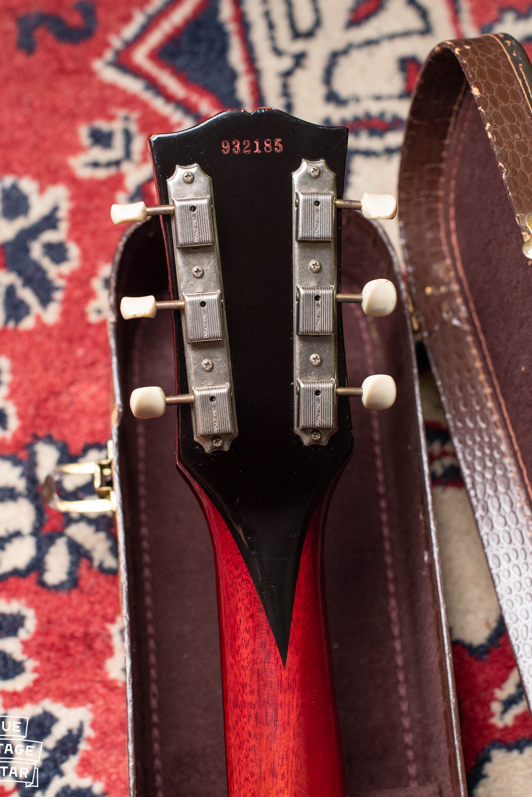 Gibson stinger headstock vintage 1959