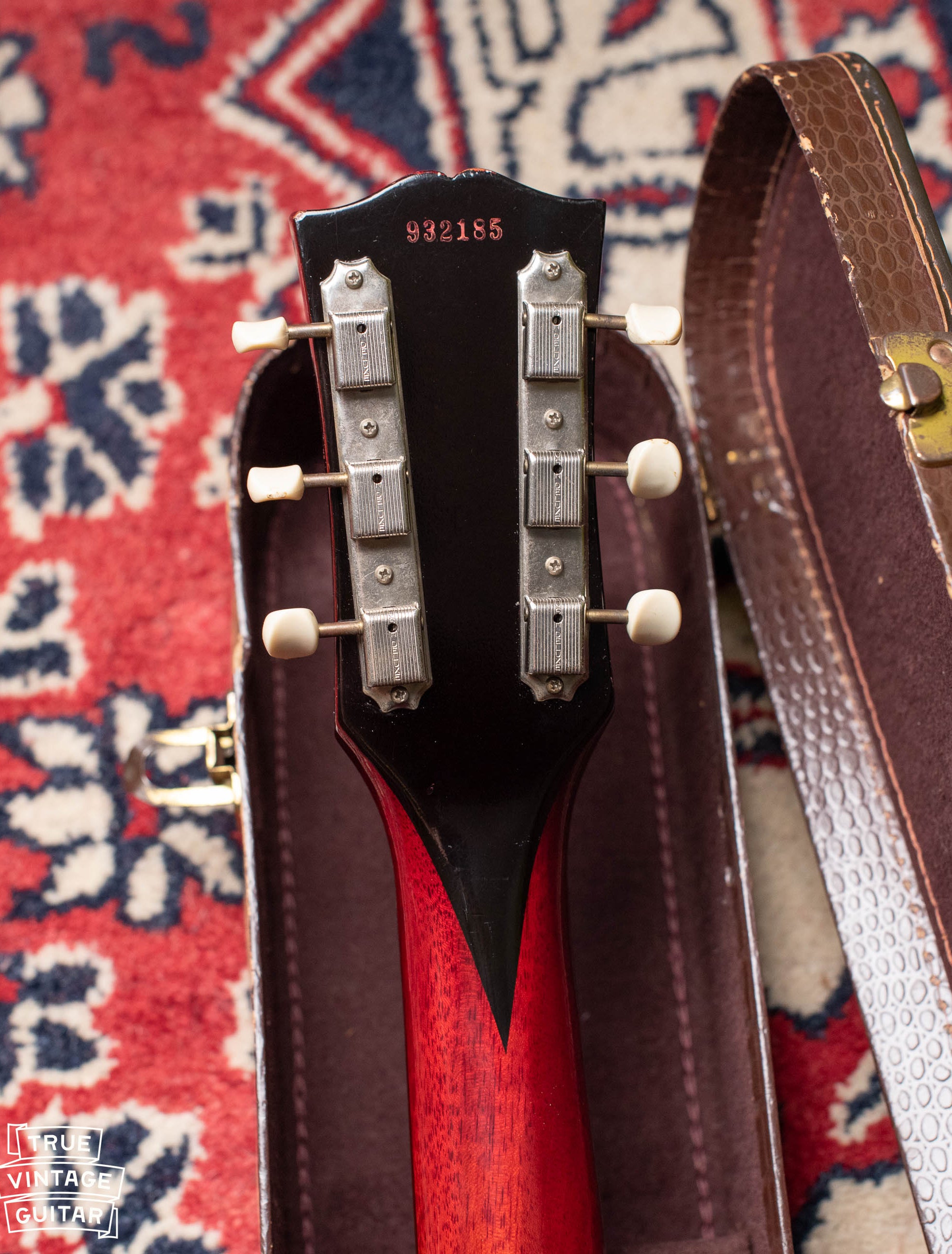 Gibson stinger headstock vintage 1959