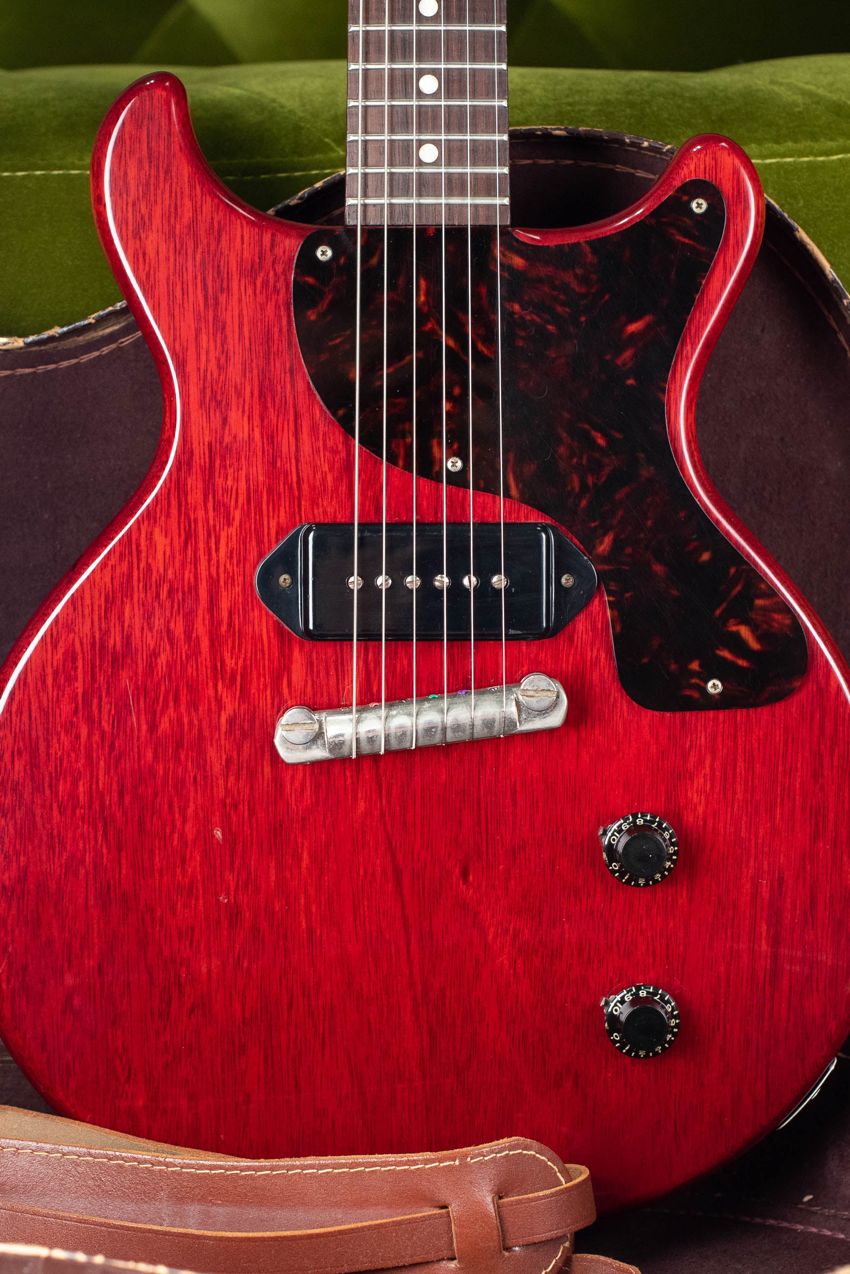 Double cut Cherry Red Gibson Les Paul Junior 1959