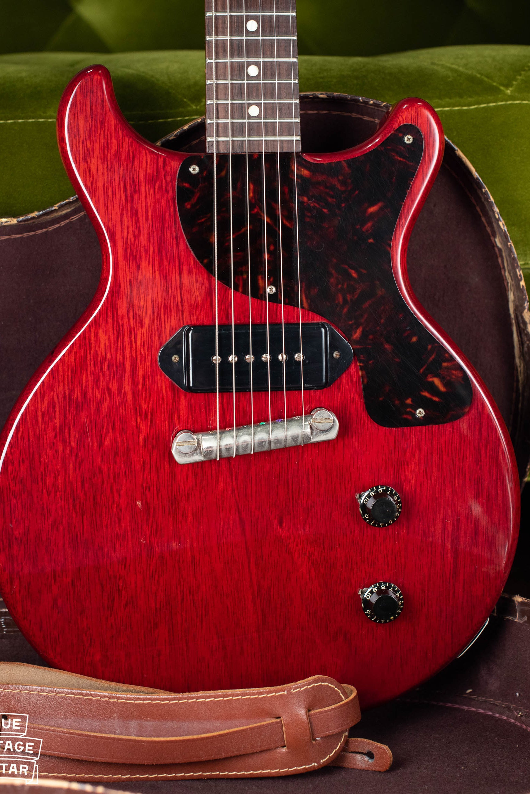 1959 Gibson Les Paul Junior Cherry Red vintage electric guitar