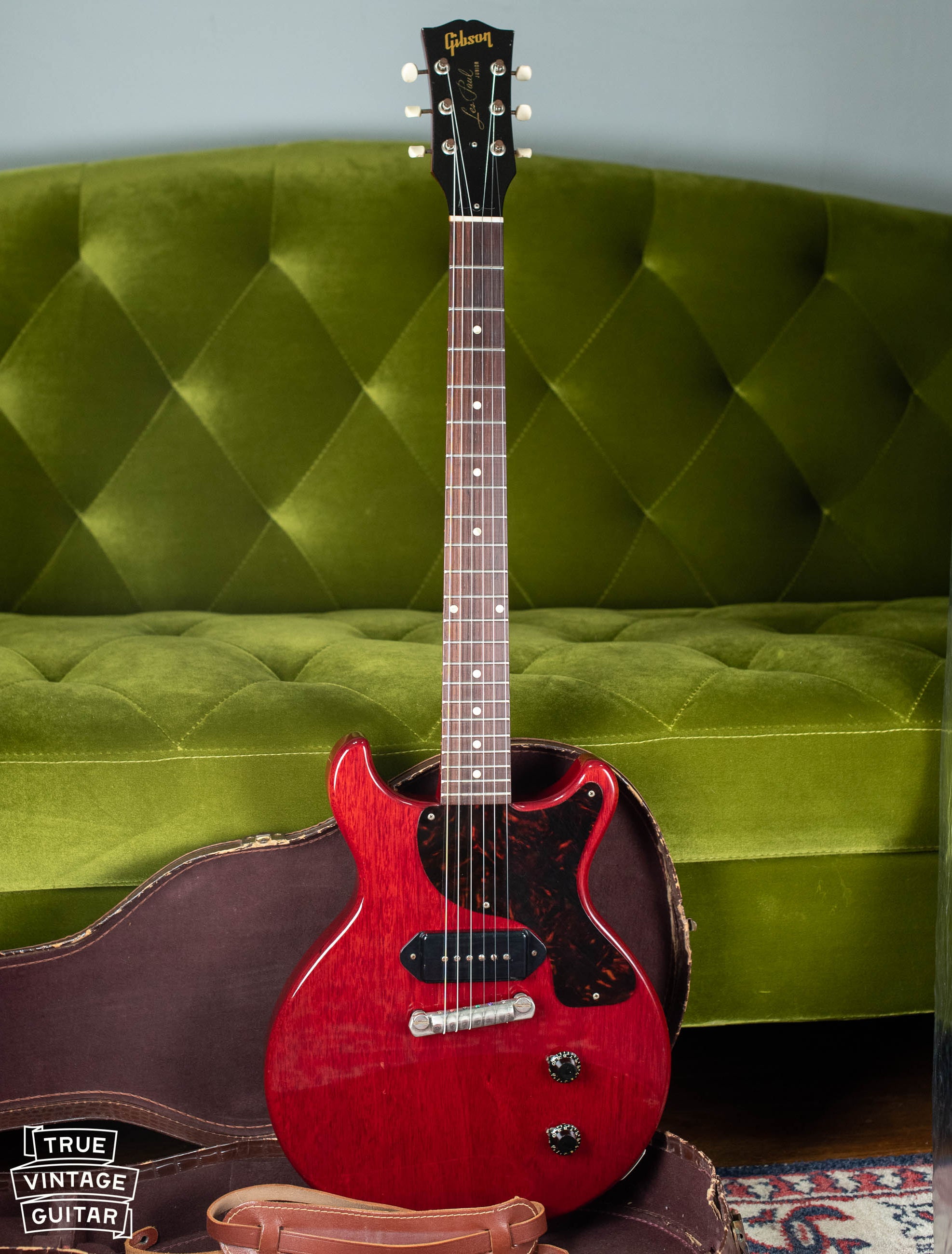 Vintage Gibson Les Paul guitar Red 1959