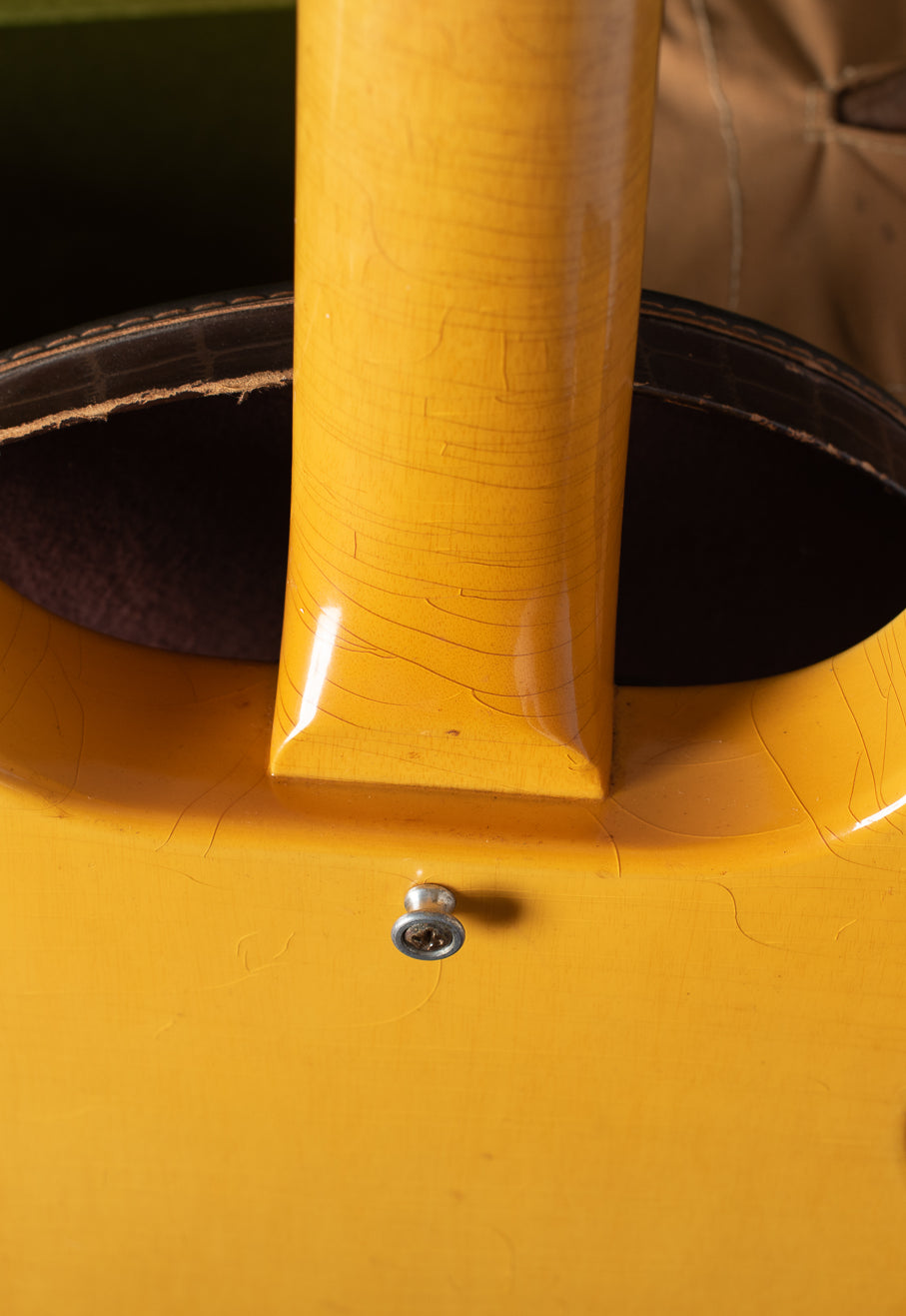 Neck joint Gibson Les Paul TV Model 1958 yellow