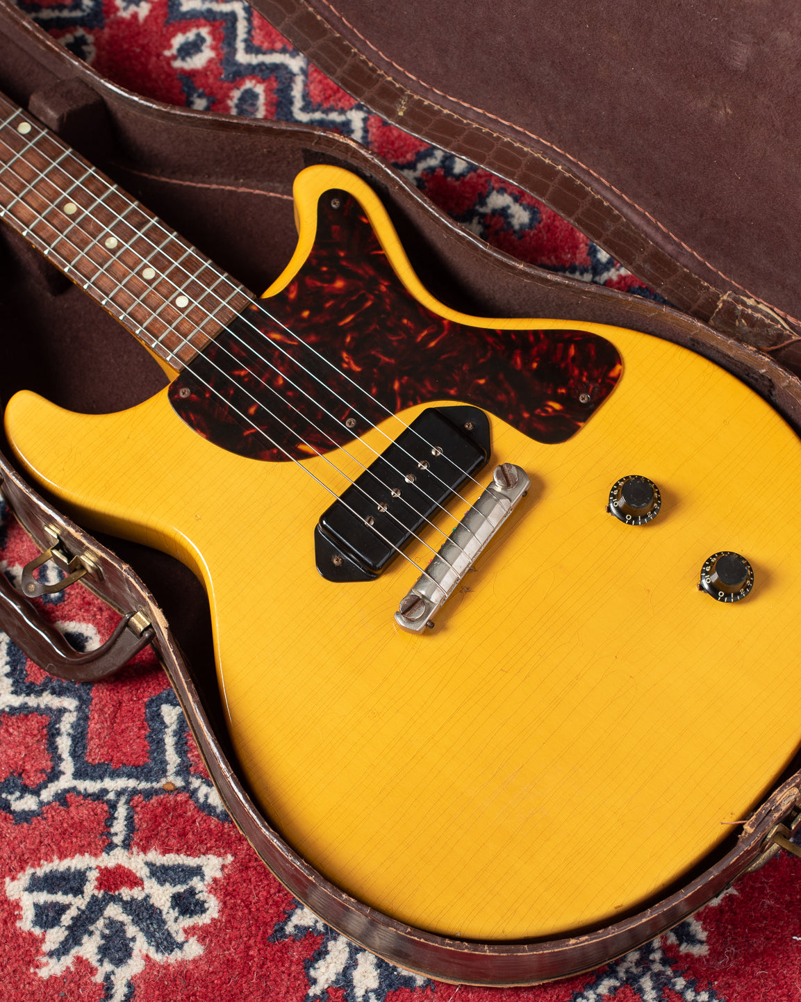 Gibson Les Paul TV Junior 1958 body in original case with celluloid pickguard