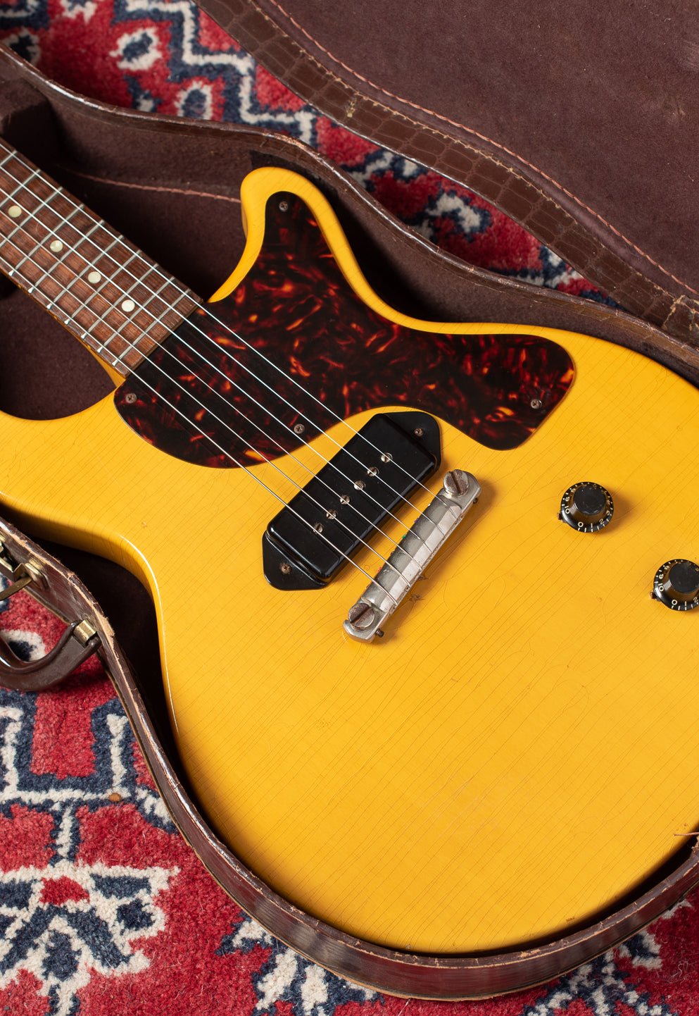 Gibson Les Paul TV Junior 1958 body in original case with celluloid pickguard
