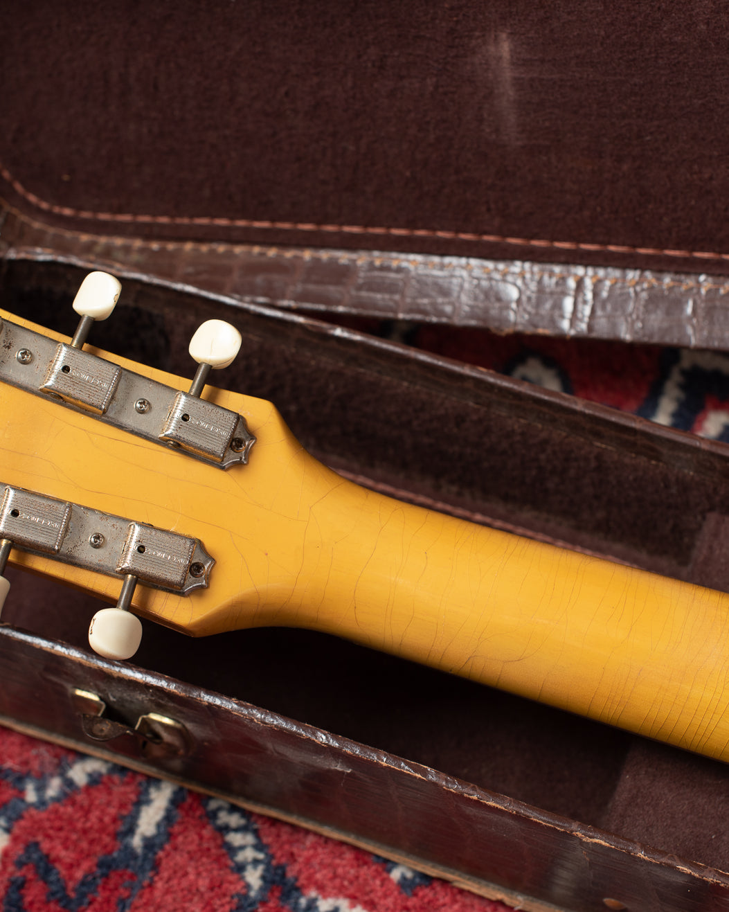 Neck with headstock repair 1958 Gibson Les Paul