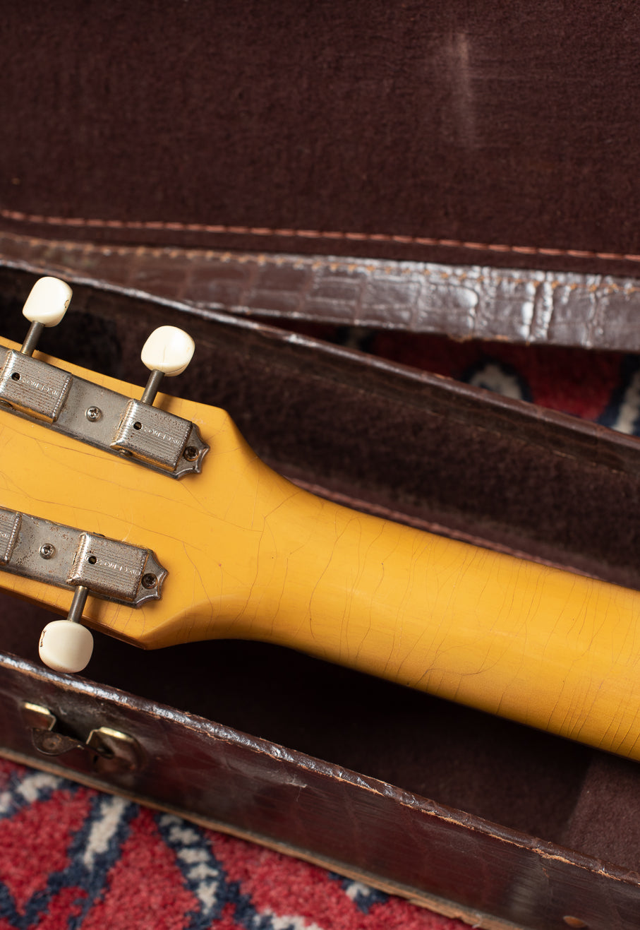 Neck with headstock repair 1958 Gibson Les Paul