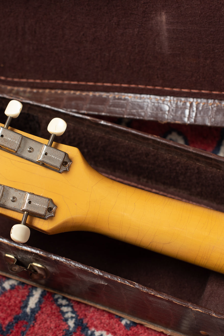 Neck with headstock repair 1958 Gibson Les Paul
