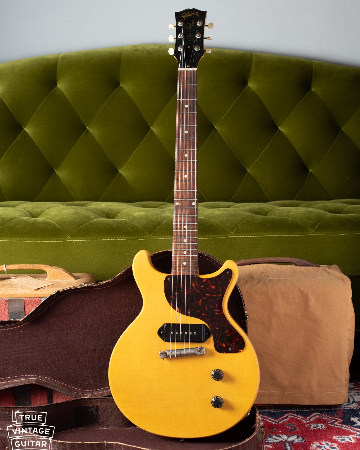 Vintage Gibson Les Paul TV Model 1958 Les paul dc junior tv yellow