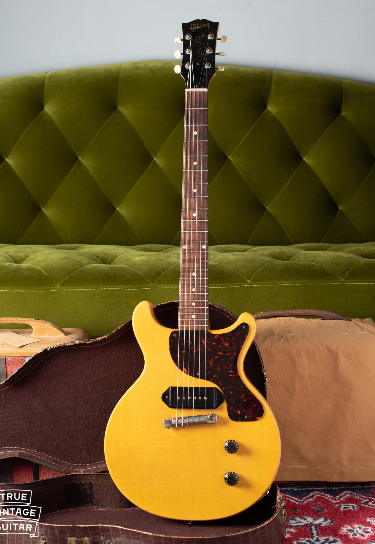 Vintage Gibson Les Paul TV Model 1958 Les paul dc junior tv yellow