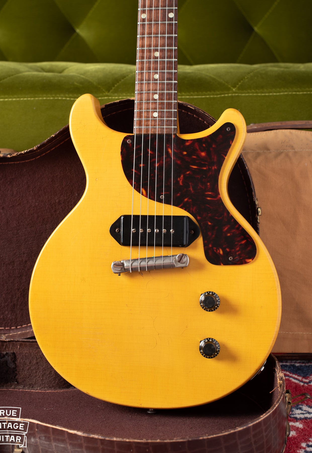 Gibson Les Paul TV Model 1958 double cut tv yellow Junior guitar
