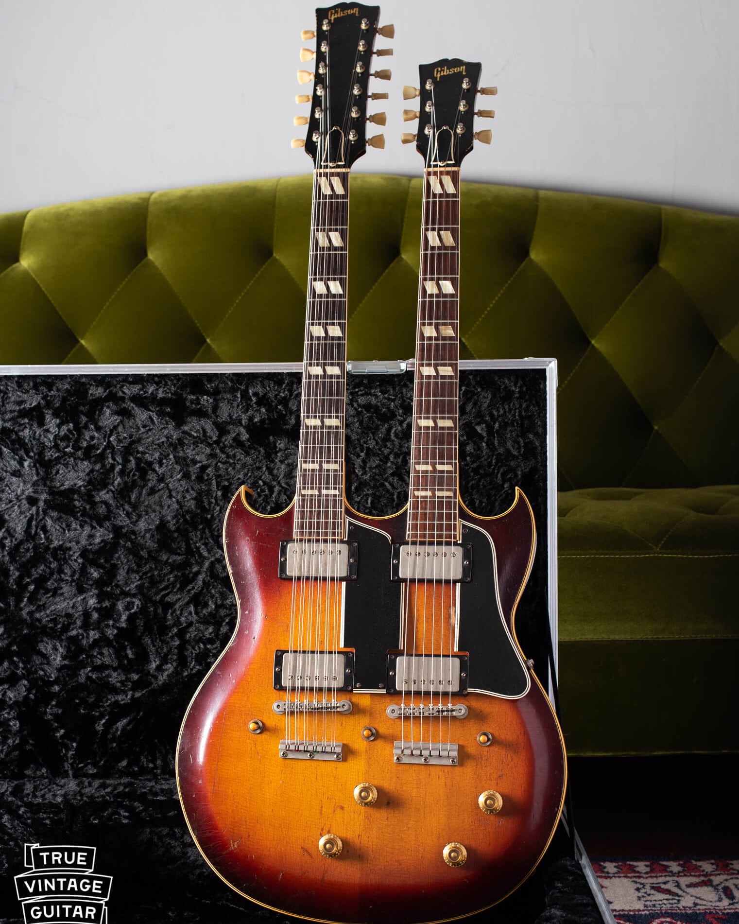 Gibson EDS-1275 Double Twelve 1959 with Spruce top and two necks