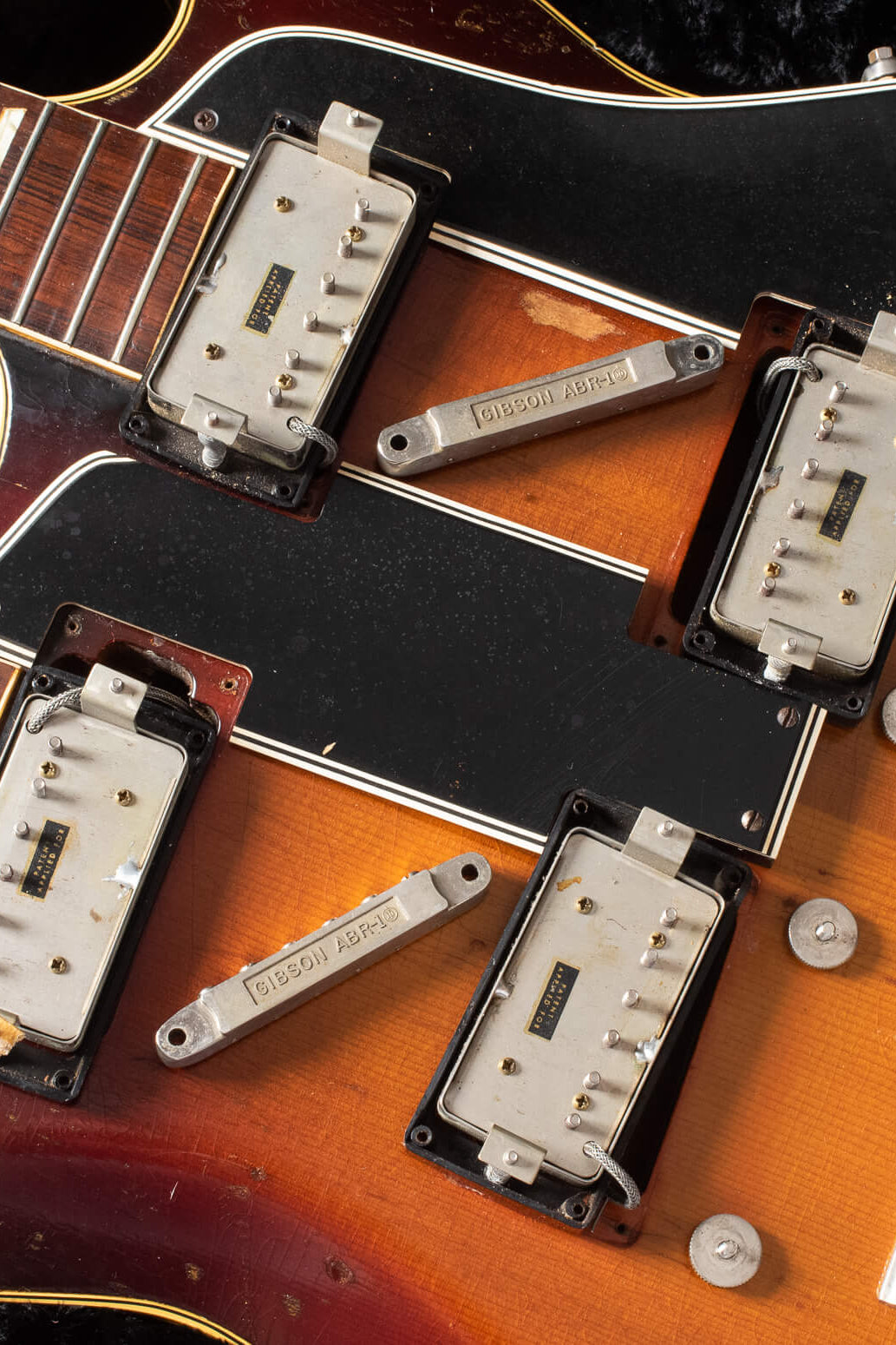 Patent Applied For Humbucking pickups PAF