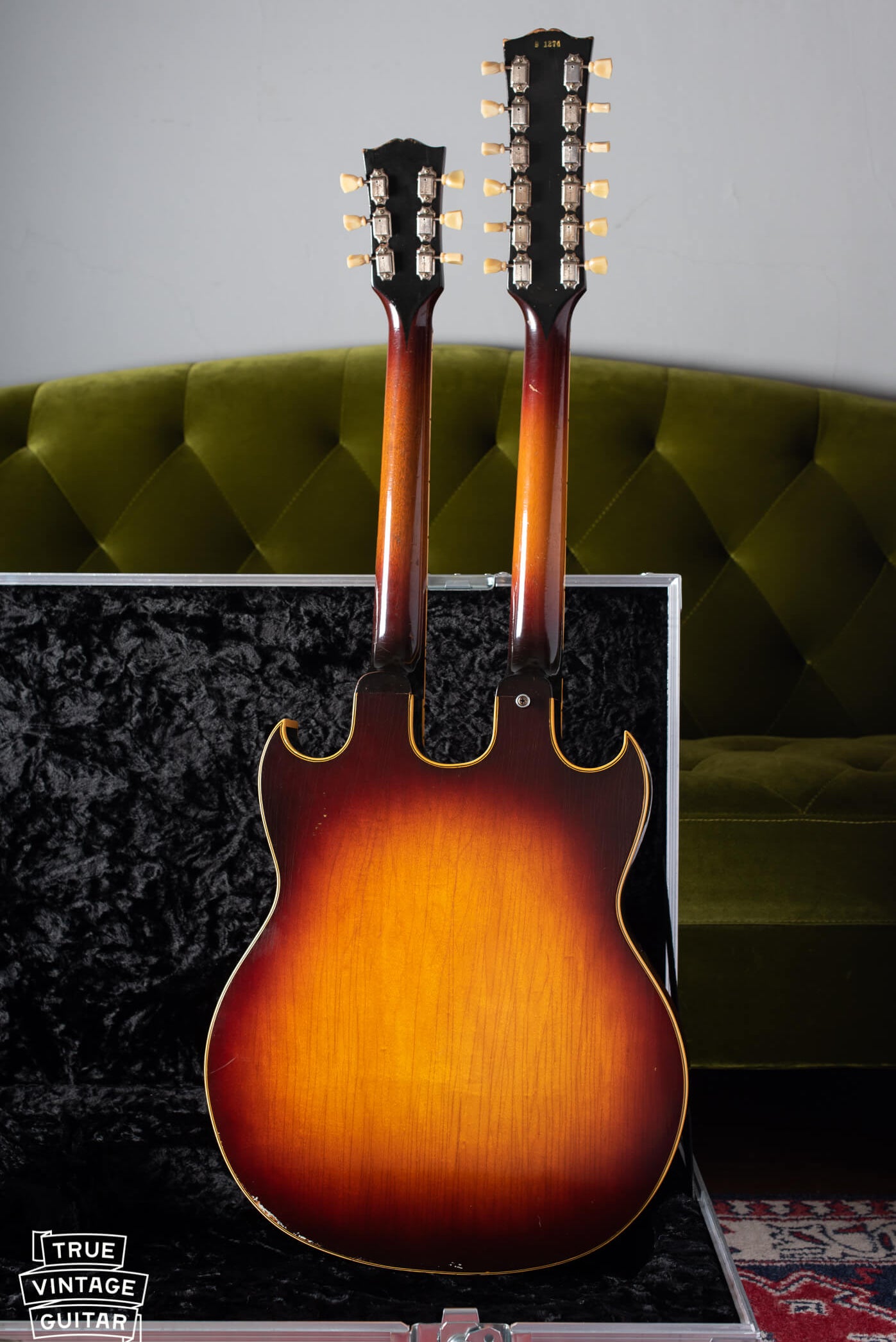 Back of Gibson EDS-1275 Double Twelve guitar 1959