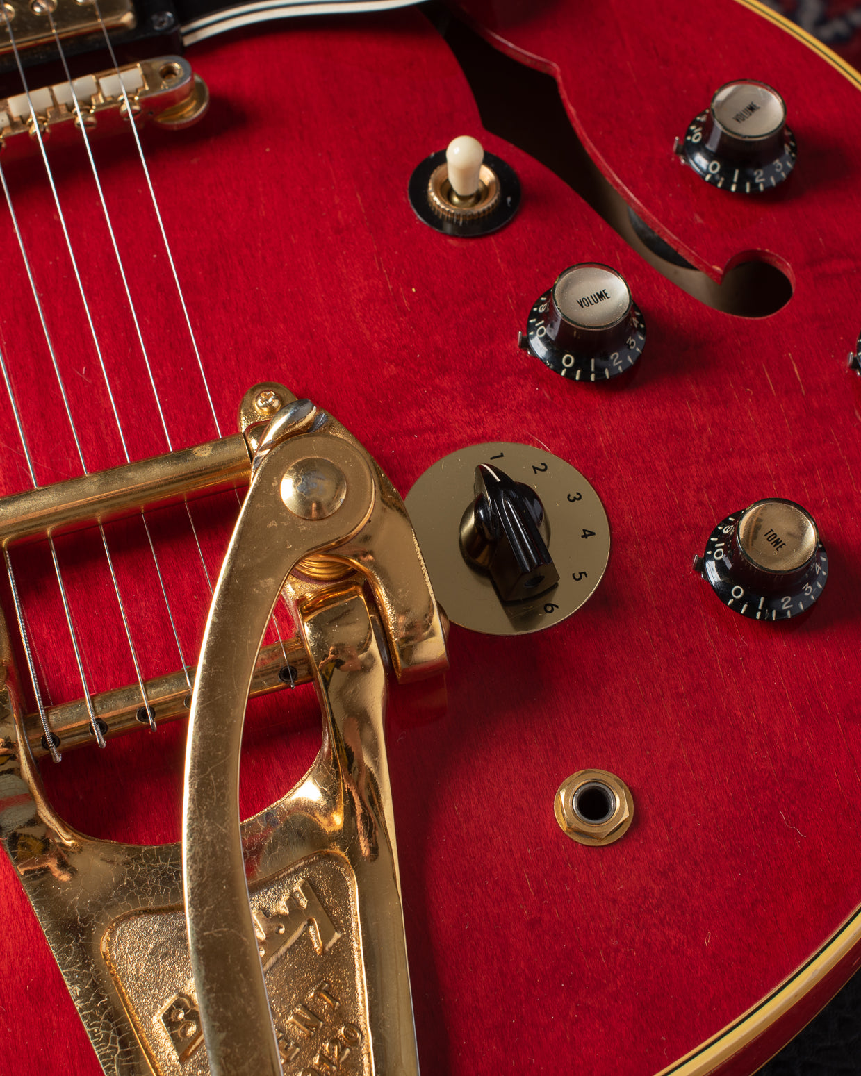 Varitone switch on Gibson ES-345 1966