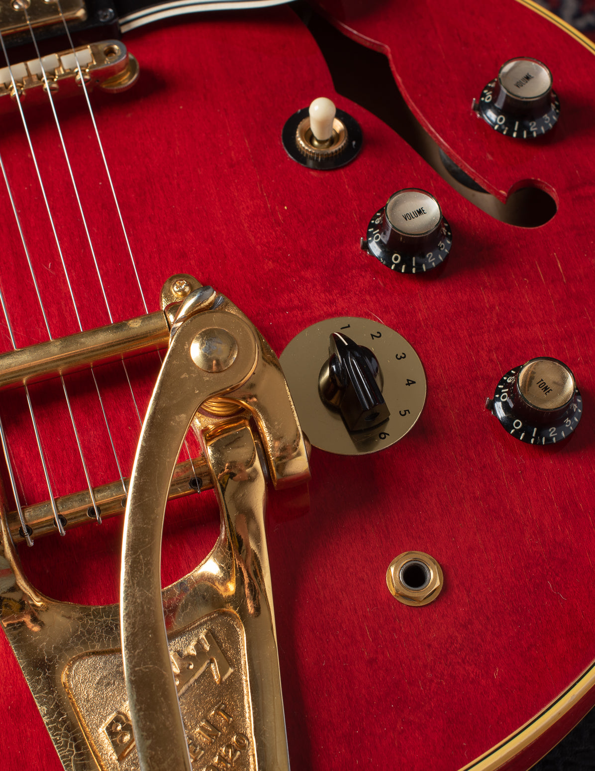 Varitone switch on Gibson ES-345 1966