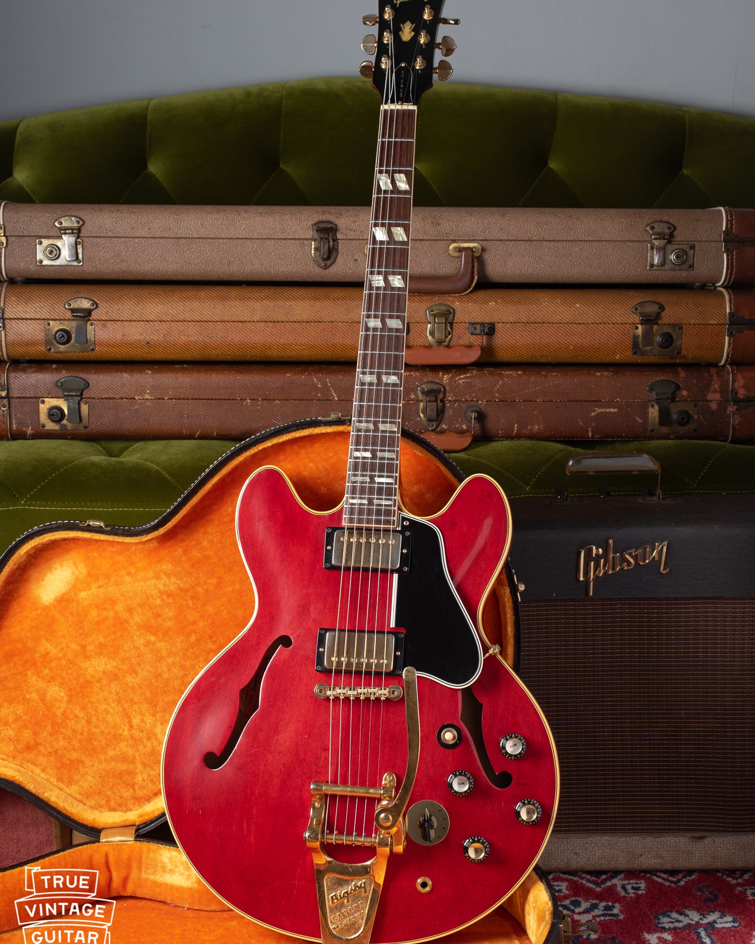 Gibson ES-345 1966 Stereo varitone guitar with bigsby