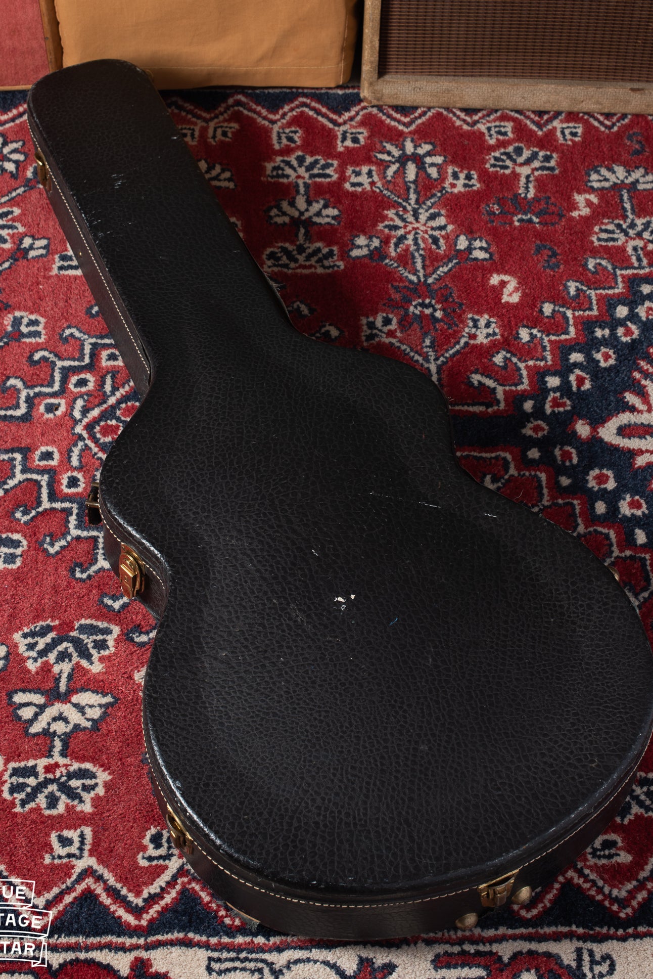 Black pebble case for Gibson ES-345 Red 1966