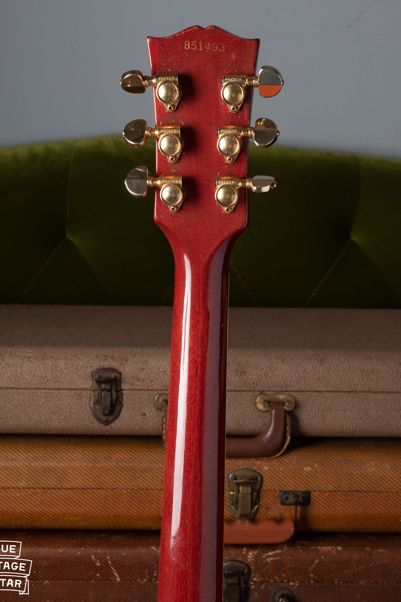 Grover gold tuners on Gibson ES-345 1966