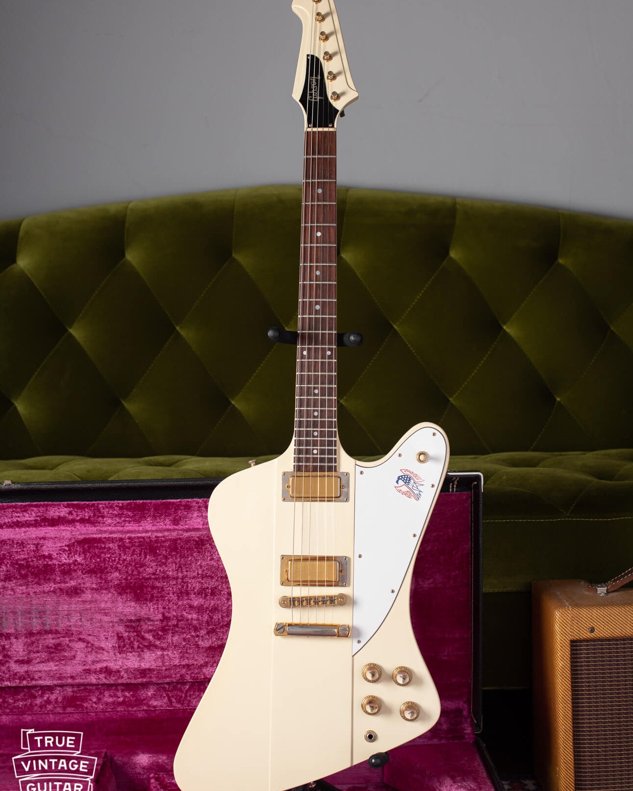 Gibson Firebird 76 White 1977 guitar in original case