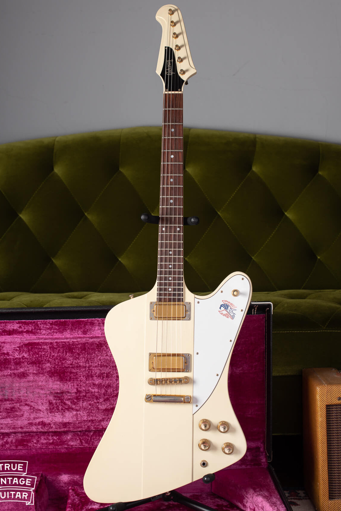 Gibson Firebird 76 White 1977 guitar in original case