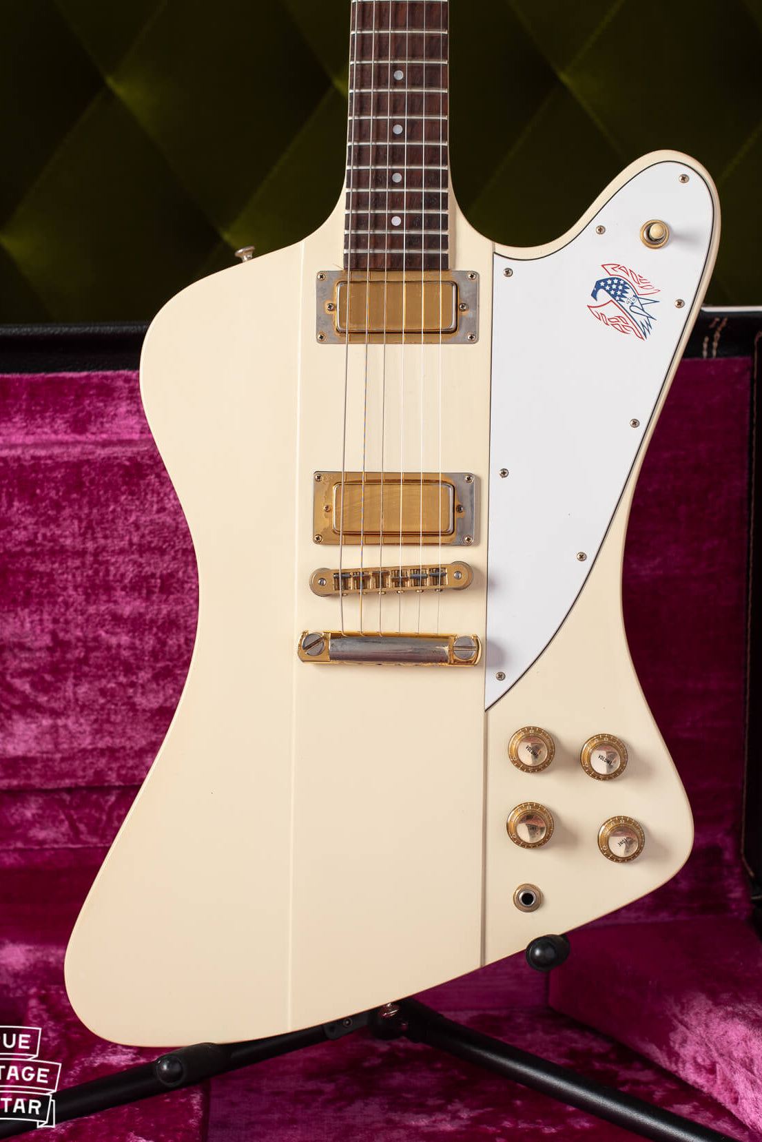 Gibson Firebird 76 1977 White finish guitar