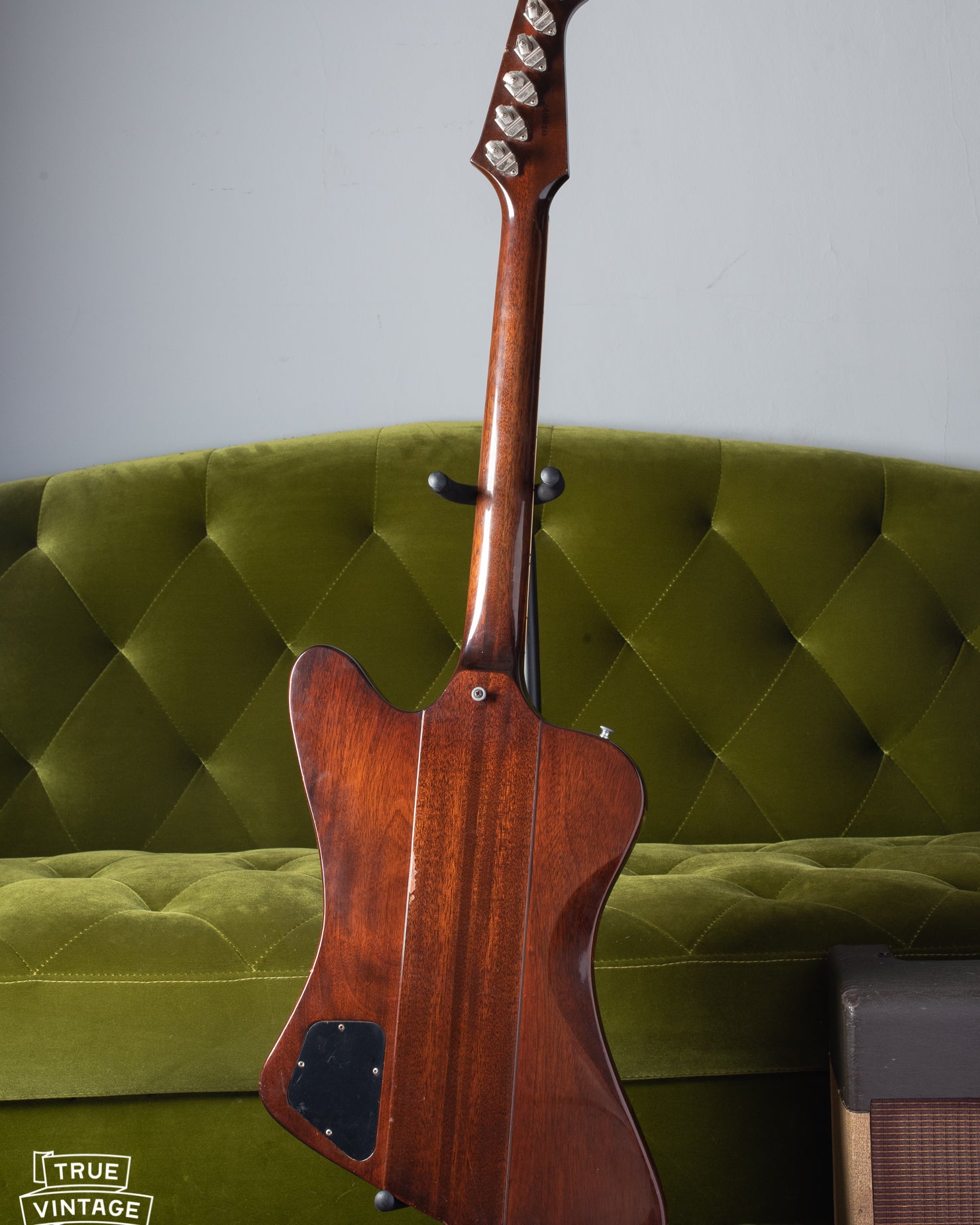 Back of 1964 Gibson Firebird V Reverse with neck through