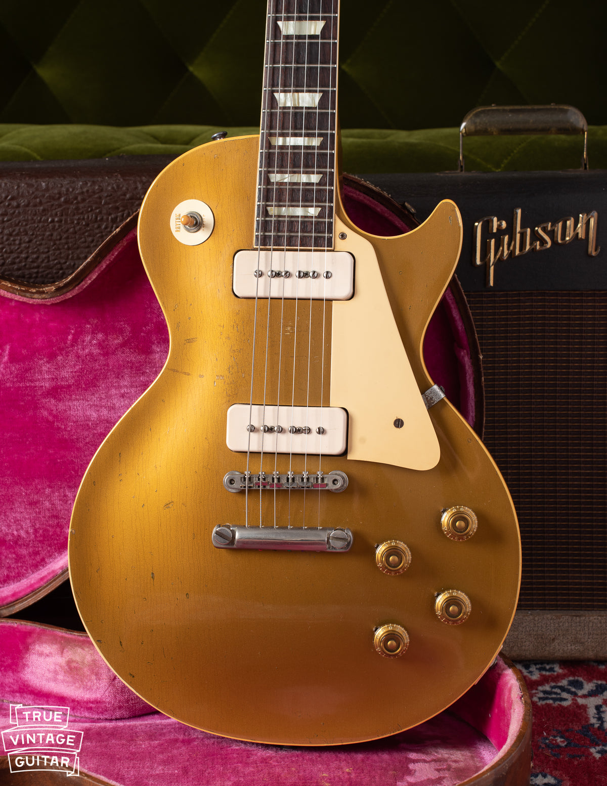 Gibson Les Paul goldtop 1956 guitar