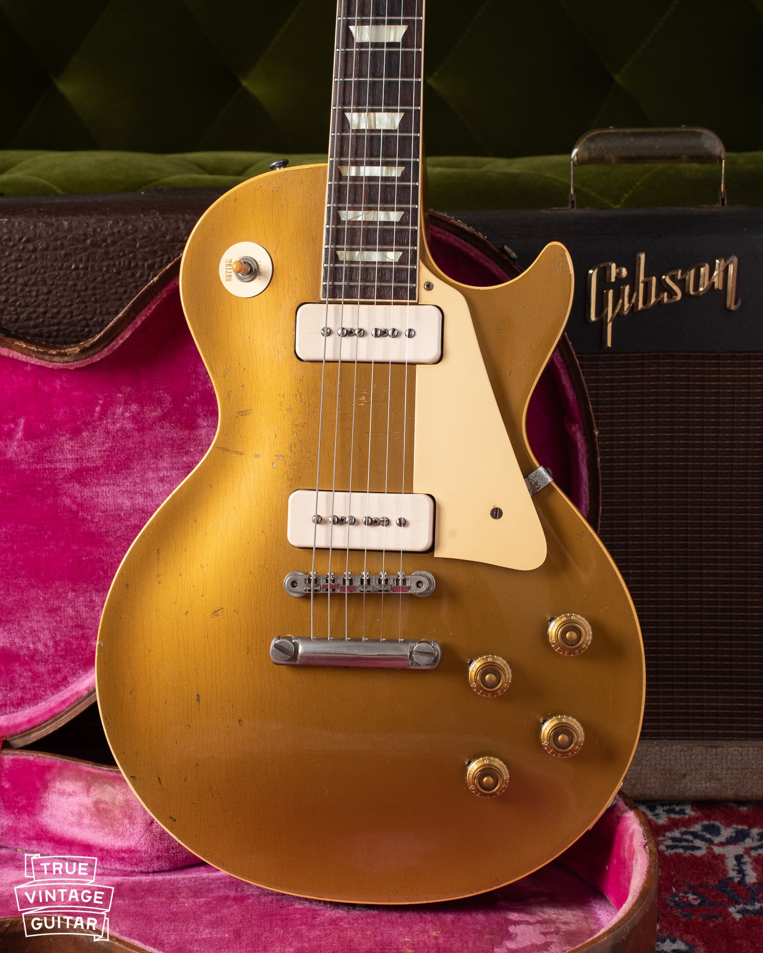 Gibson Les Paul goldtop 1956 guitar