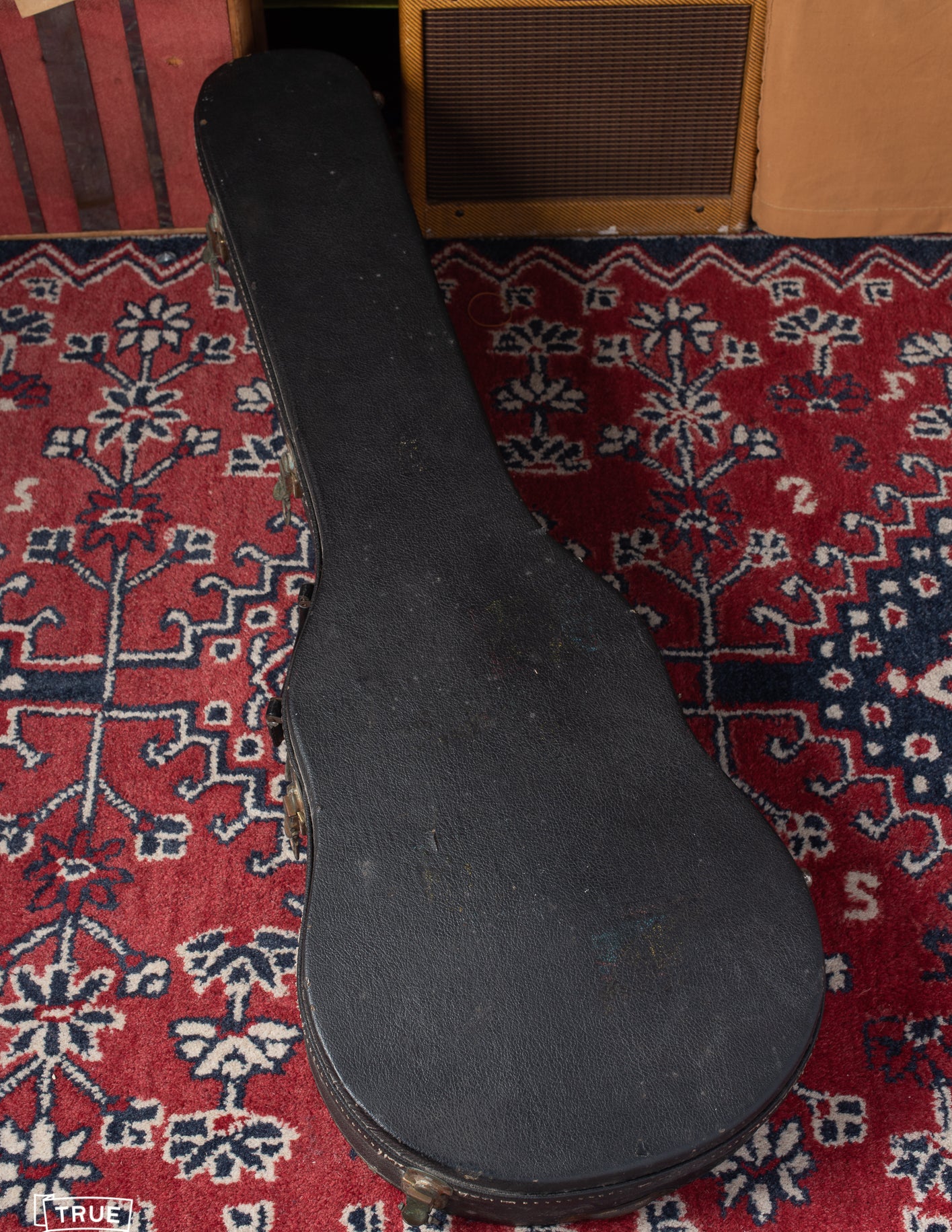 Original black case for 1969 Gibson Les Paul Custom