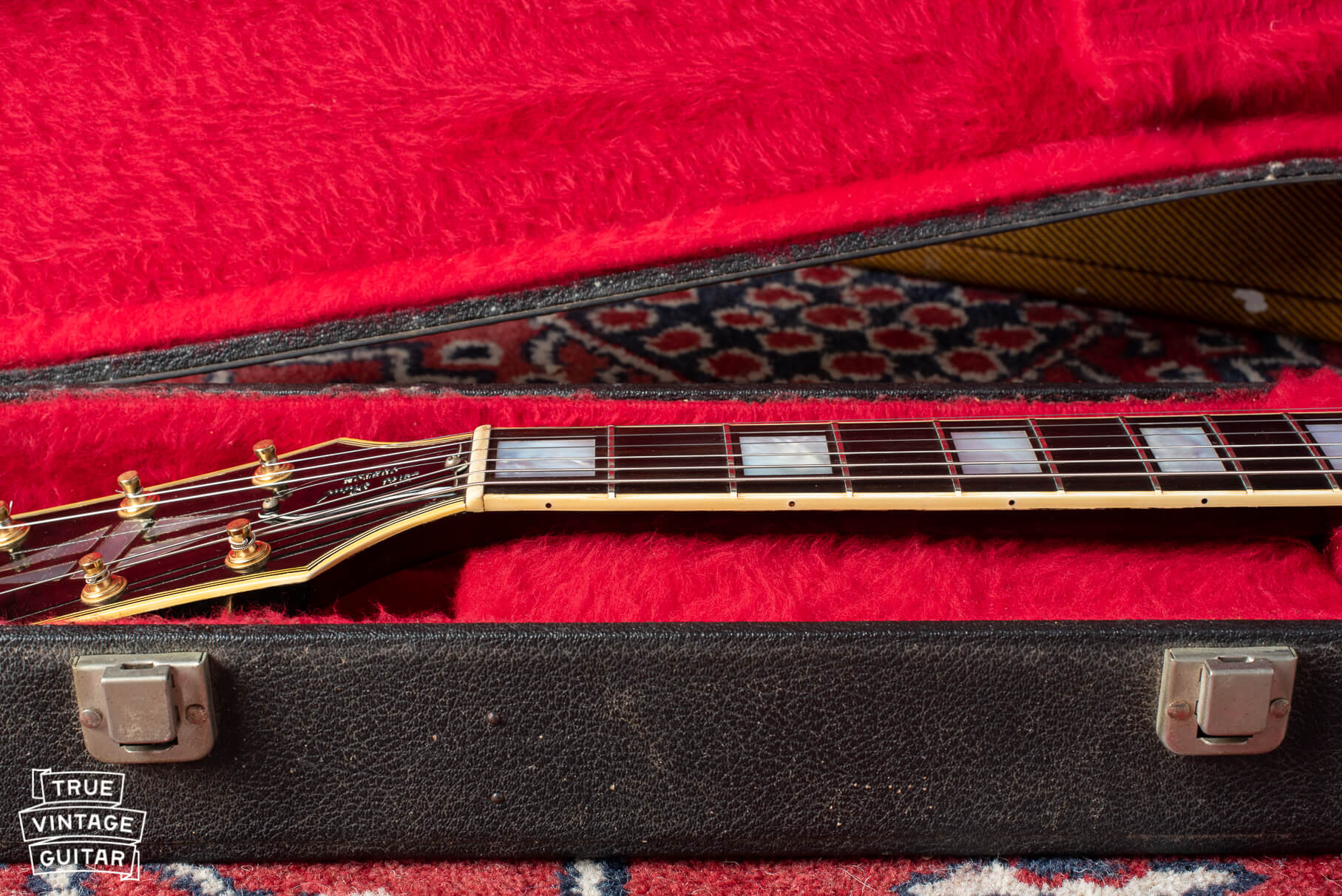 Original nut and fretboard binding nibs