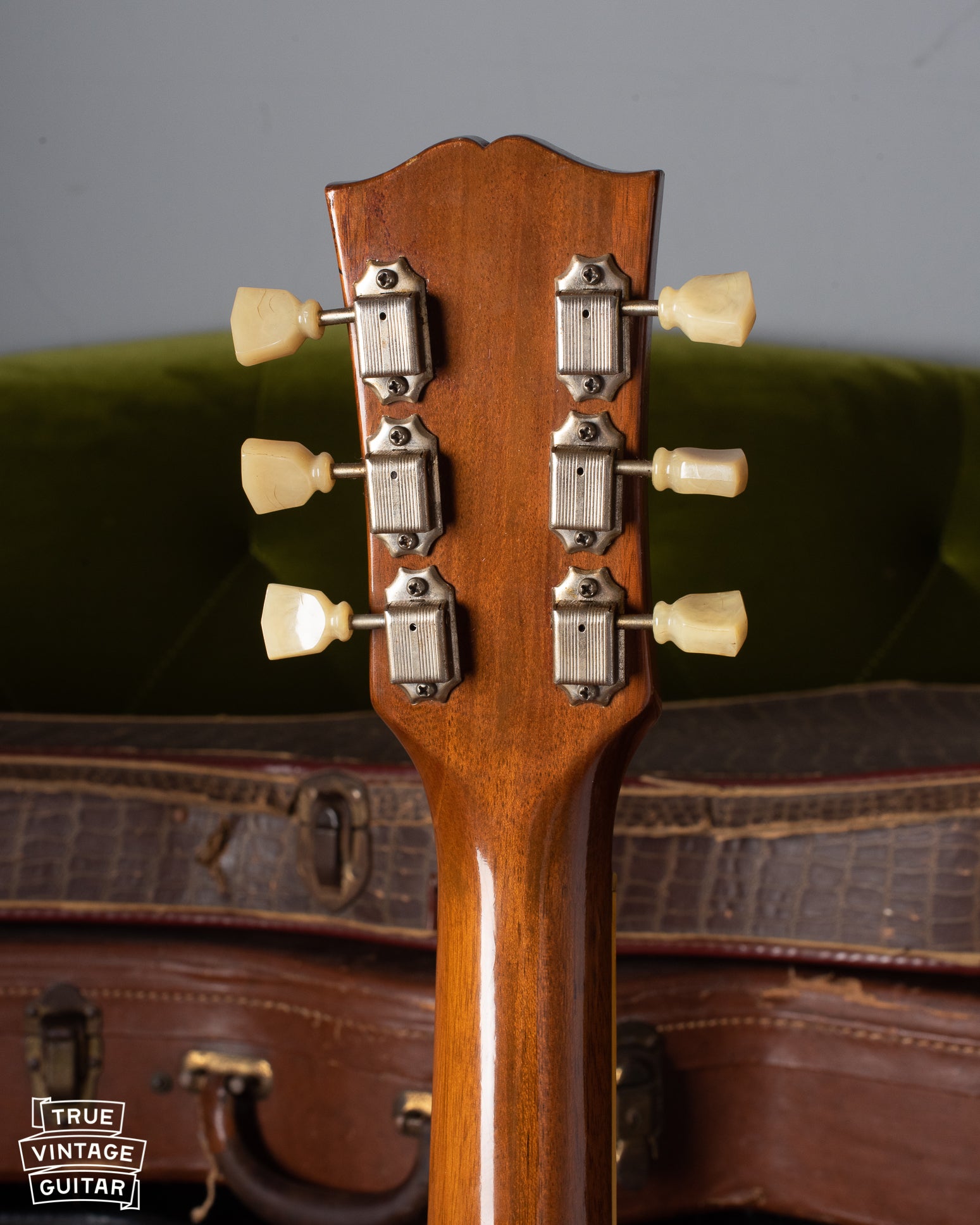 No line Kluson tuners of 1952 Gibson Les Paul goldtop