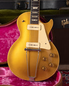 1952 Gibson Les Paul Model goldtop guitar in pink case 
