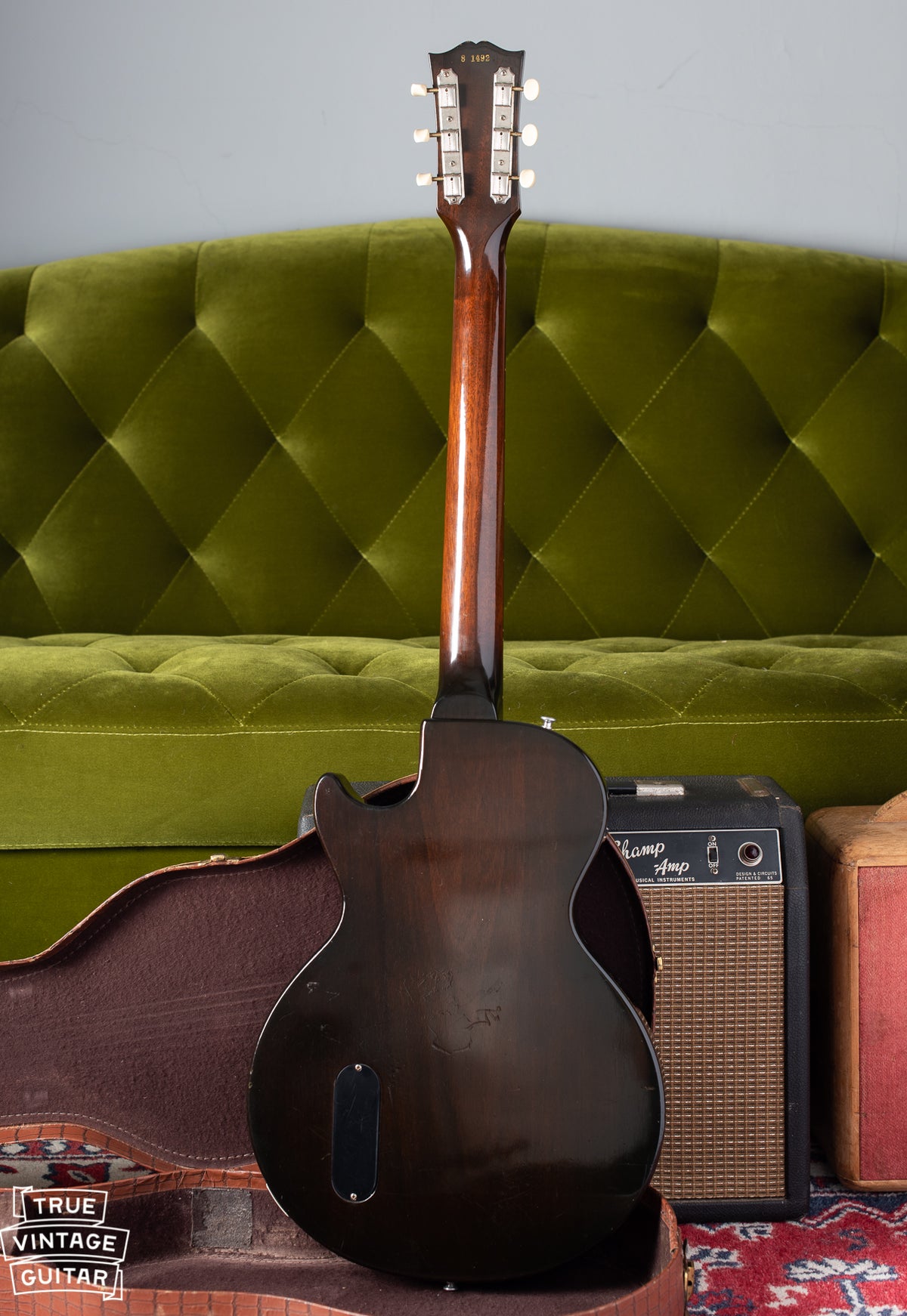 Back of Gibson Les Paul Junior 1958