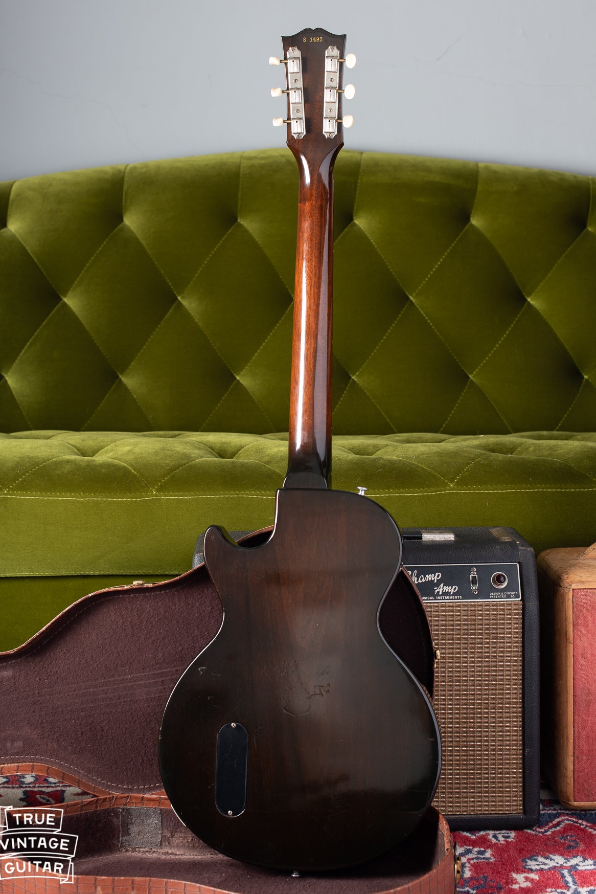 Back of Gibson Les Paul Junior 1958