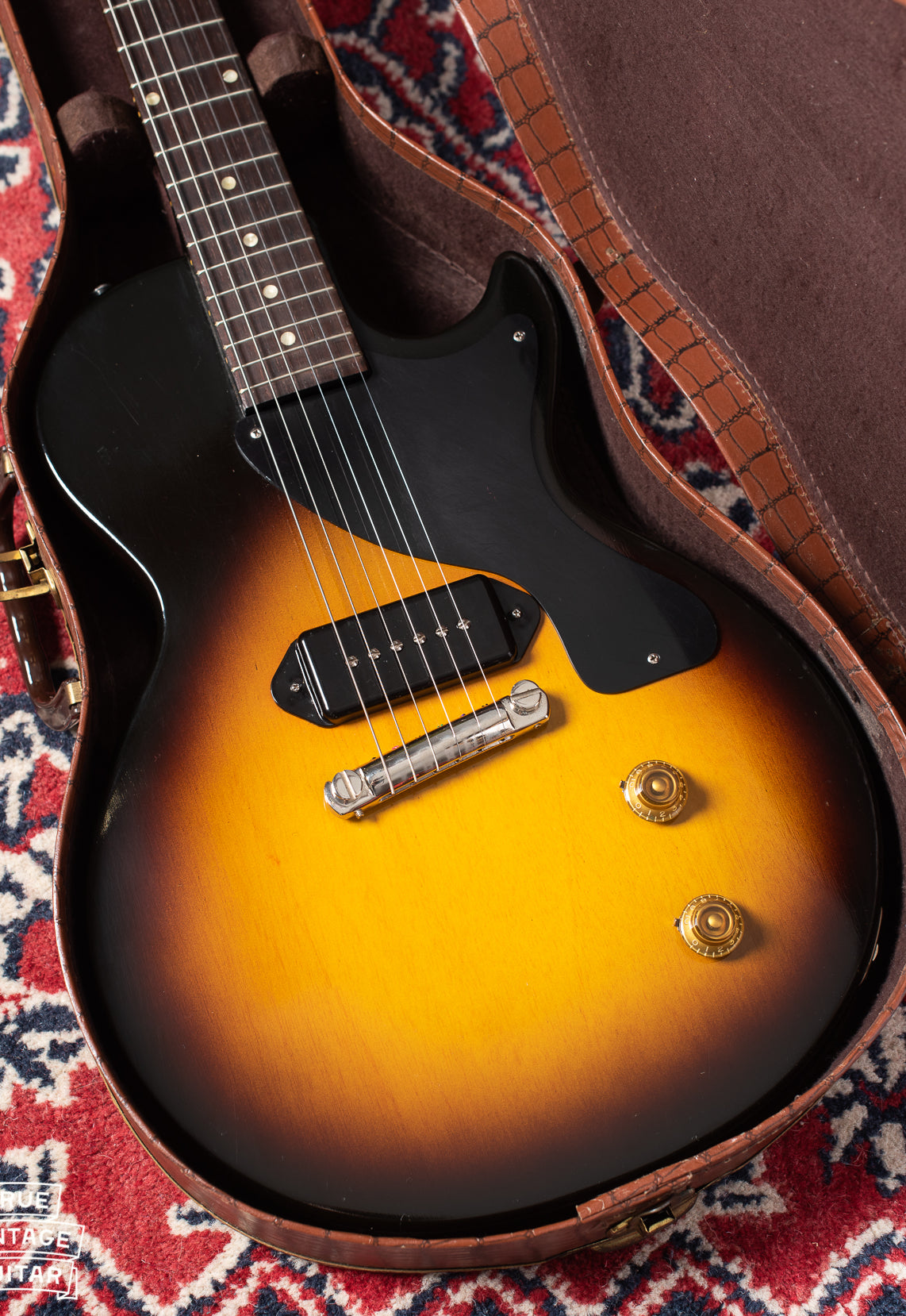 Gibson Les Paul Junior 1958 body in faux alligator original case