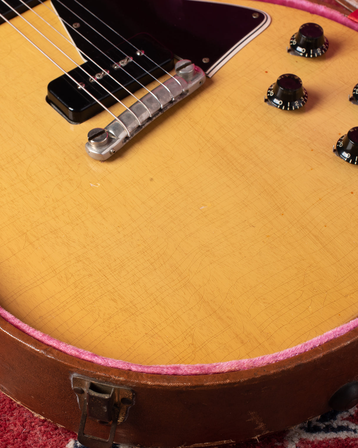 Finish checking on Gibson Les Paul Special 1956