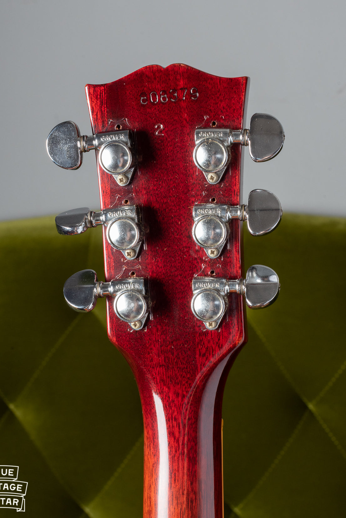 Grover tuners on Gibson SG Standard 1969 guitar