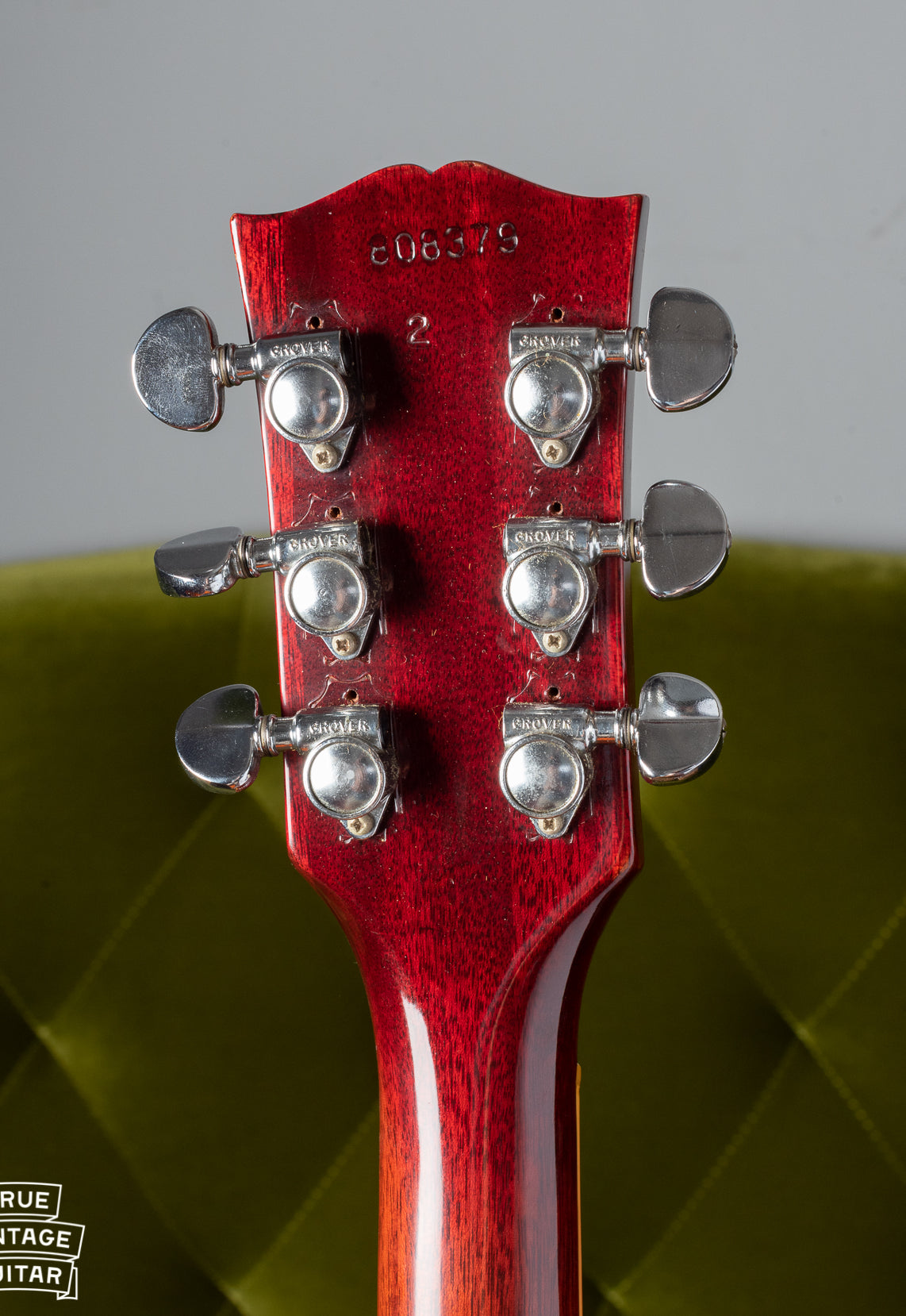 Grover tuners on Gibson SG Standard 1969 guitar