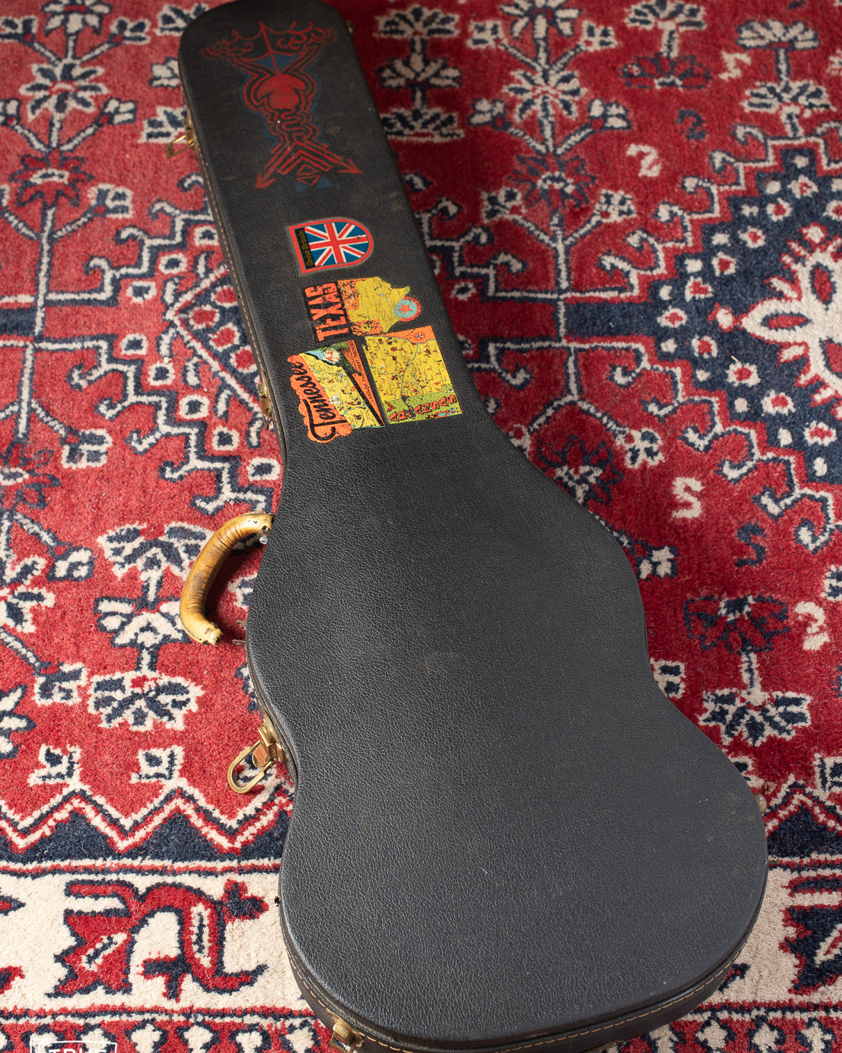 Original case with stickers for 1969 Gibson SG Standard